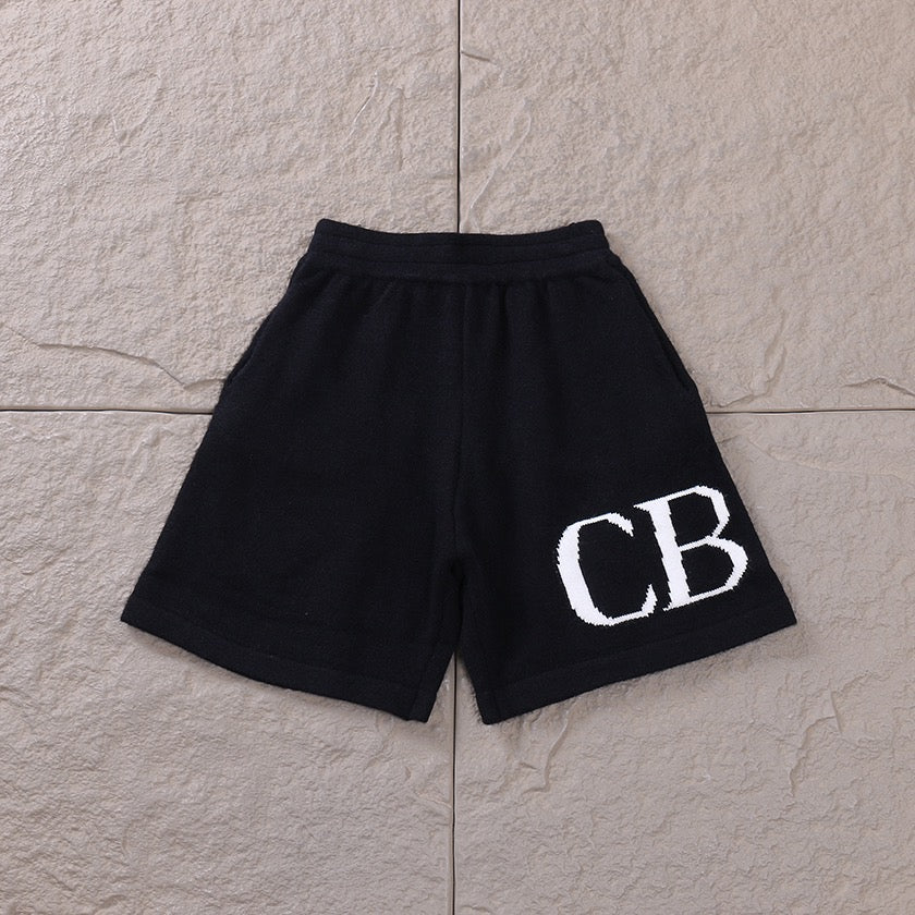"C---Bb" Shorts Black