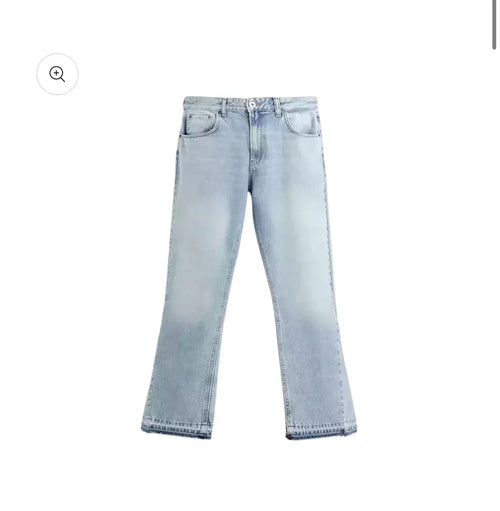 "DOWNTOWN" FLARED DENIM