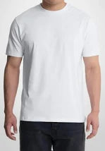 White tee