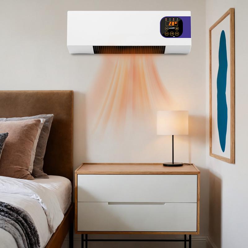 Klimaanlage für Zuhause - 2000W Wandmontage - Fernbedienung - Einstellbare Temperatur